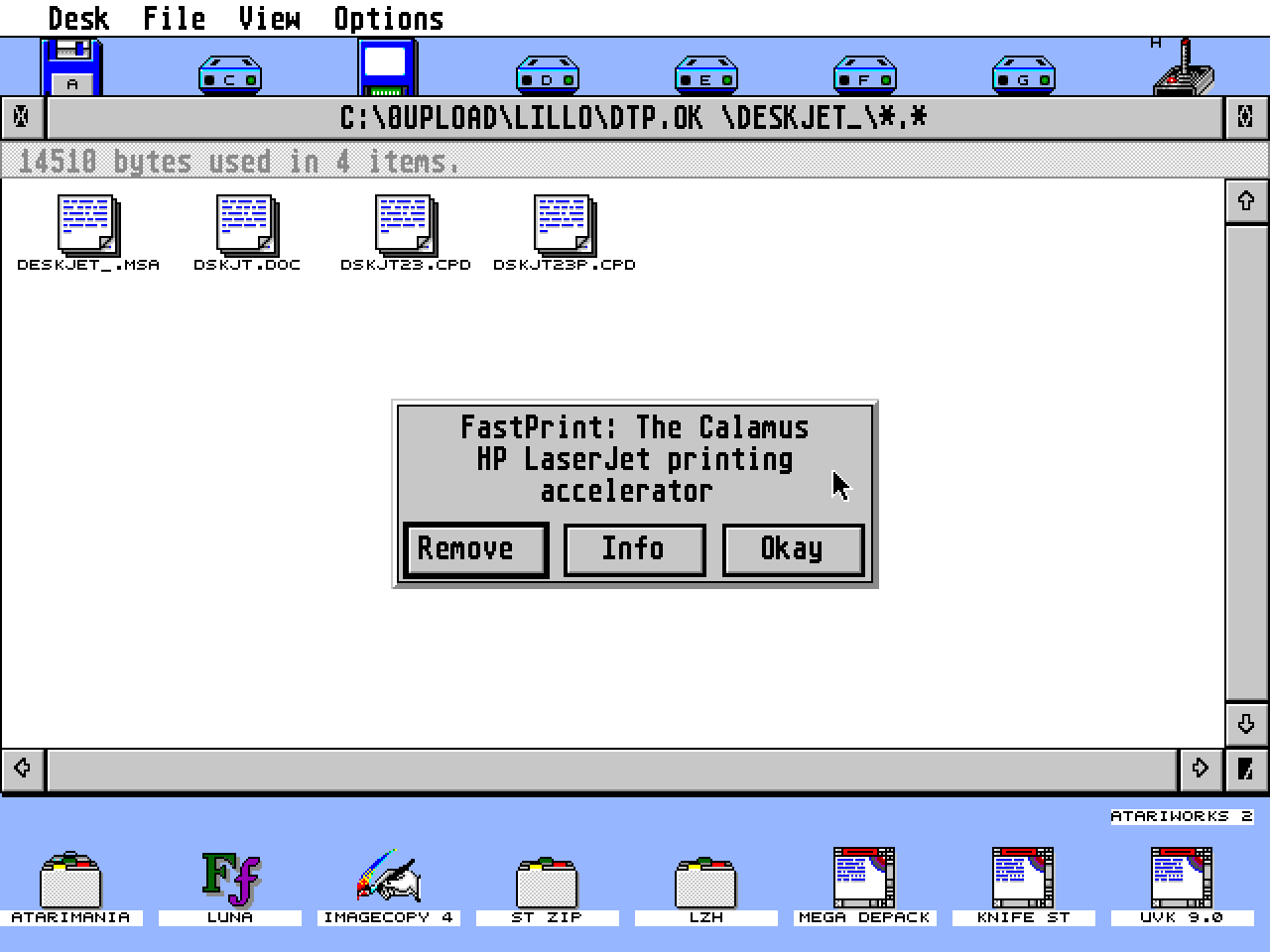 FastPrint — screenshot 1